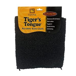 Tigerstonguescrubbybathcloth