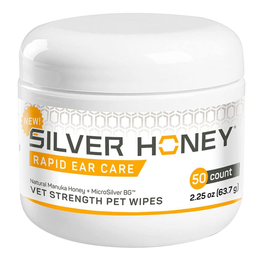 Silverhoneyrapidearcarewipes