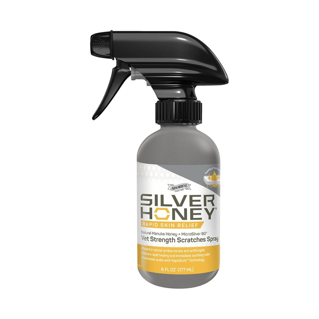 Silverhoneyvetstrengthscratchesspray